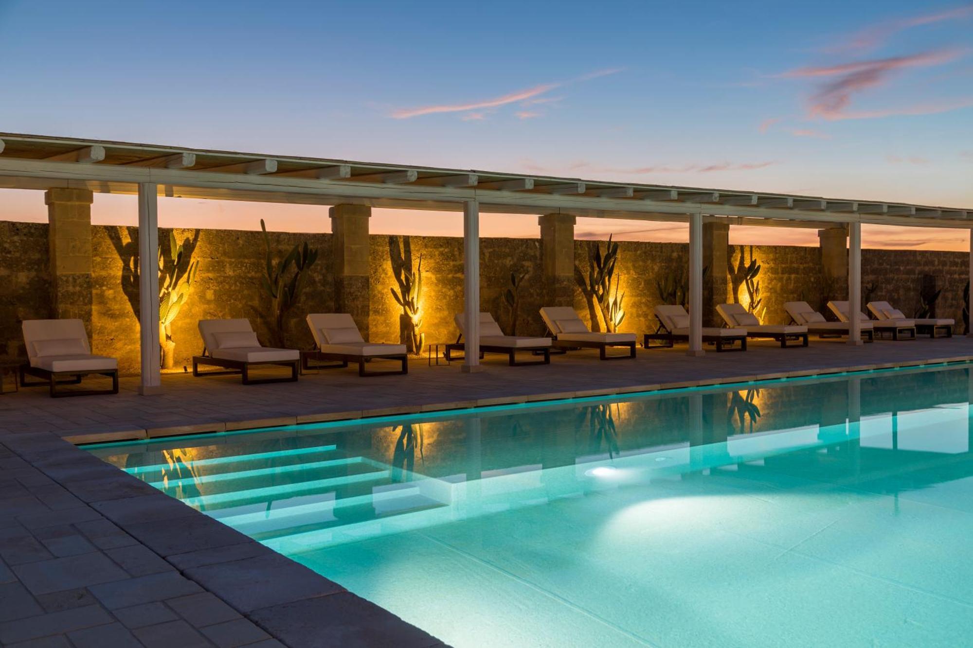 Masseria Donna Menga - The Leading Hotels Of The World Torre Lapillo Exterior foto